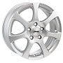 AUTEC ZENIT BRILLIANT SILVER 5X100 ET35 HB57.1 5,5x14 5x100 ET35.00 silber-lackiert