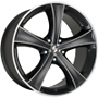  TETTSUT black matt full polished 8.5Jx18 ET45 5x120x65.1 8,5x18 5x120 ET 