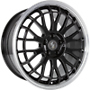  UNIT black shiny lip polished 8,5x19 5x112 ET0.00 