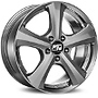 MSW 19 GREY SILVER 5X114.3 ET45 HBPLRING 7x16  7x16 5x114,3 ET45.00 grey silver