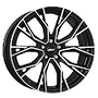 AEZ TORONTO DARK black polished 8.5Jx18 ET38 5x114.3x64.1 (wintertauglich) 8,5x18 5x114,3 ET38.00 