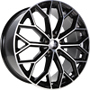  MM1030 gloss black polished 8.0Jx19 ET45 5x108x73.1 x19 5x108 ET 