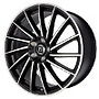 DIEWE 8x18 Briosa Nero machined 5x112 ET30 ML66.6  R13 fix 8x17 5x112 ET0.00 