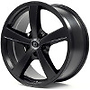 DIEWE 8.5x19 TRINA Nero 5x112 ET30 ML66.6 schwarz matt mit ZR-System 8,5x19 5x112 ET0.00 