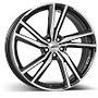 AEZ AEZ NORTH DARK 7.5X18 5X112 ET48 NB 70,1 ( GUNMETAL POLISHED   ANOF8FP48 ) 7,5x18 5x112 ET48.00 gunmetal polished