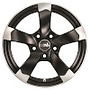 DBV 7.5x17 5/114.3 ET40 Torino II anthrazit matt, poliert 74.1 7,5x17  ET40.00 