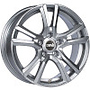 DBV DBV ANDORRA 8.0X18 5X112 ET40 74.1 (SHADOW SILBER   M & S) 8x18 5x112 ET40.00 