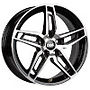 DBV 6.5x16 5/100 ET38 5DS 005 schwarz gl?nzend, front poliert 60.1 6,5x16 5x100 ET38.00 
