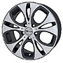 BROCK B20 SHADOW BL. POL 4X98 ET37 HB58.1 7x15 4x98 ET37.00 