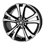 RC DESIGN 0620068709 FELGE: RC-DESIGN - RC17 SCHWARZ FRONT-POLIERT (SGVP) 8.5X20 5/114 ET:38 ML:72,6 8,5x20 5x114,3 ET38.00 schwarz front-poliert