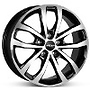 OXXO HYPERION POLISHED (OX11) BLACK POLISHED 5X120 ET56  OXXO 7x17 5x120 ET56.00 