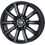 PLATIN P 69 BLACK MATT 5X114.3 ET44 HB72.6 6,5x16 5x114,3 ET44.00 schwarz matt