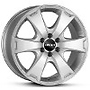 OXXO AVENTURA SILVER 6X139.7 ET46 HB93.1  OXXO 7,5x17  ET46.00 