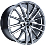 GMP 10.5x22/5x112/43/66.6/Sparta/MattAnthraciteDiamond GMP SPARTA 10,5x22 5x112 ET43.00 