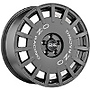 OZ RALLY RACING DARK GRAPH SIL LETT 5X114.3 ET45 HBLR 7x17  7x17 5x114,3 ET45.00 dark graph. s. lett.