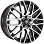 MOMO 8.0Jx18 H2 ET50 5x112x72.3 REVENGE EVO schwarzmatt poliert RL:730kg MOMO x18 5x112 ET0.00 