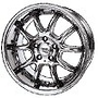 BROCK B6 SURFACE LI CHROM 5X100 ET30 HB63.4 X5 10x17 5x100 ET30.00 