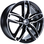 GMP Atom 9x20 ET25 5x112 66.5 Black Diamond mit ZR-System 9x17 5x112 ET25.00 